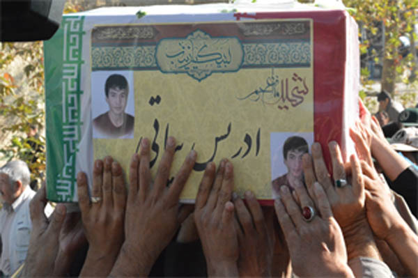 جوانترین شهید مدافع حرم فاطمی در نجف آباد +تصاویر