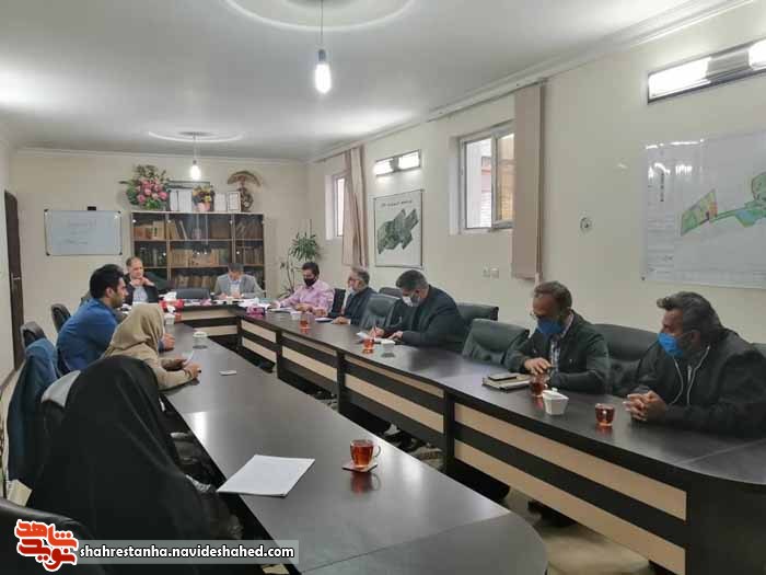 برگزاری جلسه نامگذاری معابر و خیابان‌های شهرک آل یاسین شهرستان فیروزکوه