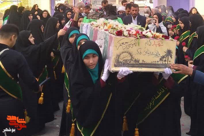 گزارش تصویری|استقبال با شکوه دانش آموزان از شهید گمنام دفاع مقدس