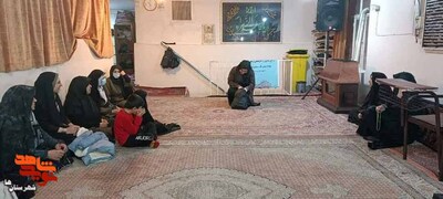 نمایش مسجدی «رهروان شهدا» در حسینیه حرم شهدا واقع در شهرک واوان شهرستان اسلامشهر