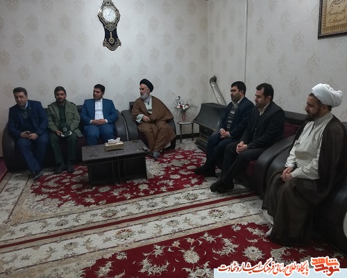 سرکشی رئیس بنیاد شهید شهرستان جاجرم از جانبار دوران دفاع مقدس سرکشی رئیس بنیاد شهید شهرستان جاجرم از جانبار دوران دفاع مقدس