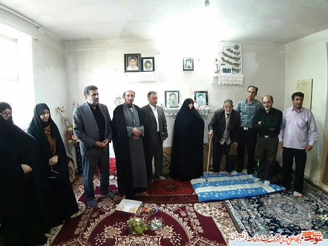 گزارش تصویری/ دیدار مسئولان خرمدره با خانواده‌های شاهد و ایثارگر