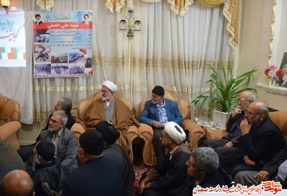 برگزاری مراسم روایتگری شهید علی افضلی در شاهرود برگزاری مراسم روایتگری شهید علی افضلی در شاهرود
