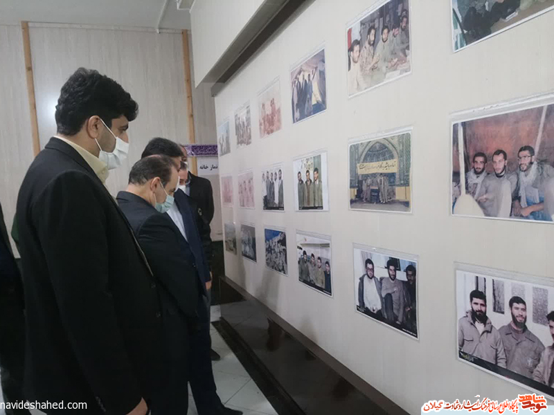 برپایی نمایشگاه عکس «ایثار» در فومن + عکس