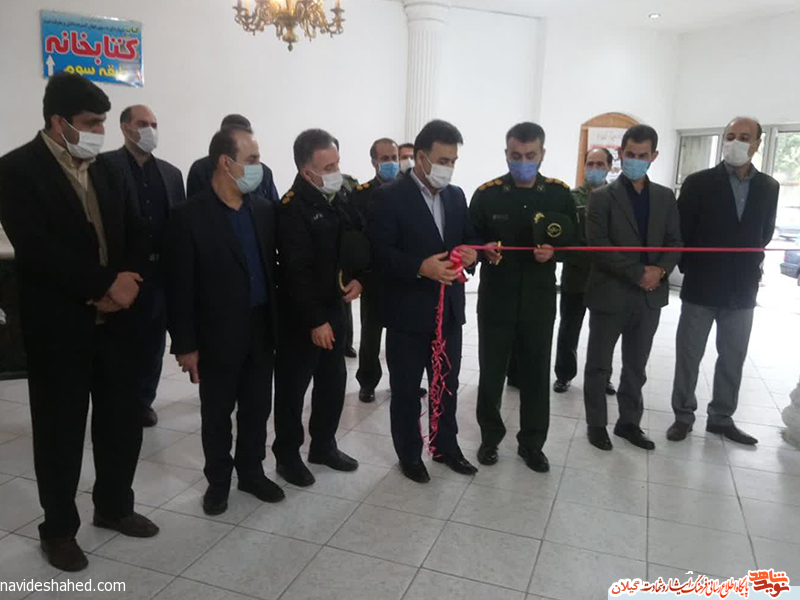 برپایی نمایشگاه عکس «ایثار» در فومن + عکس