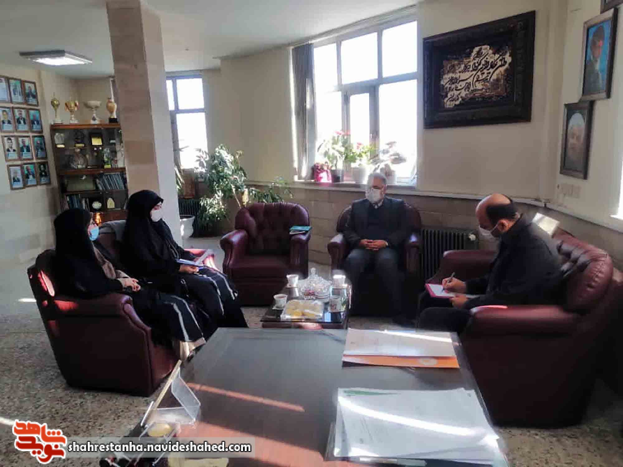 جلسه ستاد شاهد در اداره آموزش و پرورش شهرستان فیروزکوه برگزار شد