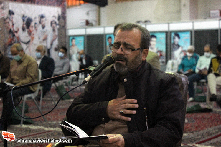 دعای روح بخش ندبه در جوار مزار شهدای بهشت زهرای تهران برگزار شد