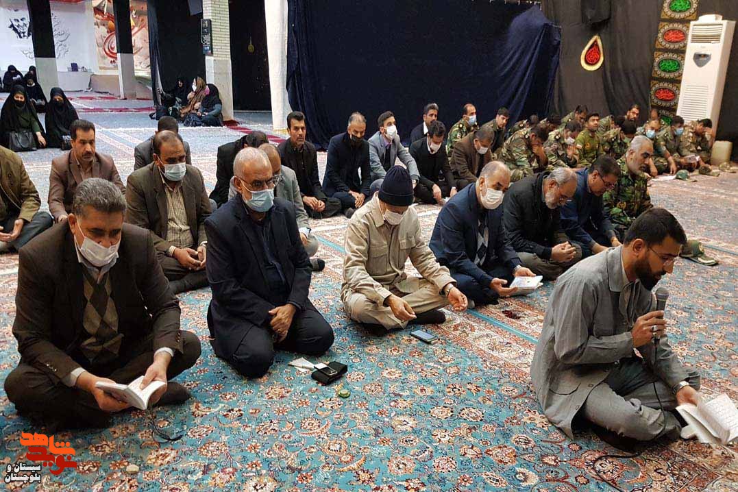 غبار روبی و عطرافشانی گلزار شهدای شهرستان زاهدان به مناسبت سومین سالگرد شهادت حاج قاسم سلیمانی انجام شد