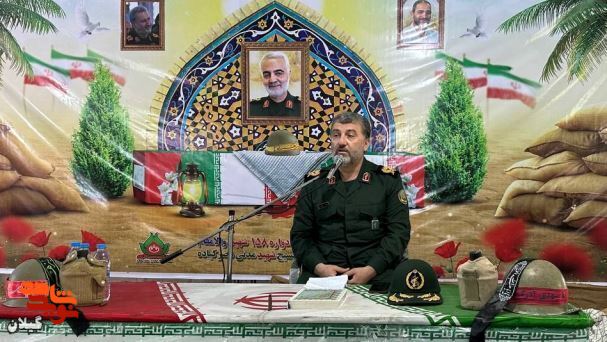 گرامیداشت فرزندان گلکون کفن ۲ شهرستان گیلان