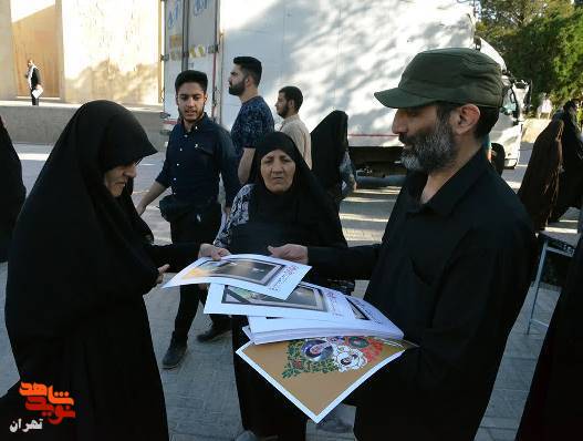 برپایی ایستگاه صلواتی به مناسبت سالگرد ارتحال امام خمینی(ره )