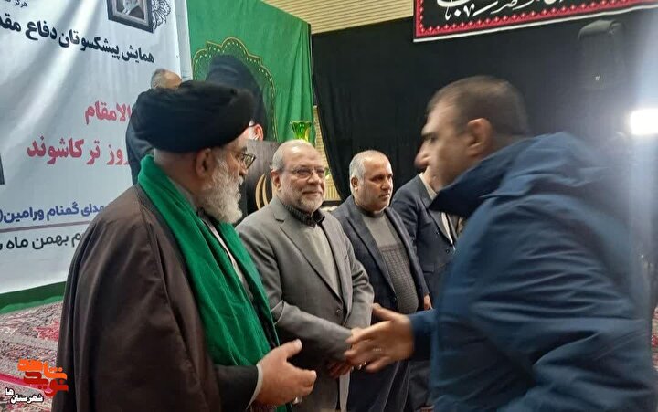 گزارش تصویری| مراسم گرامی‌داشت شهدای امنیت با محوریت شهید ترکاشوند در ورامین