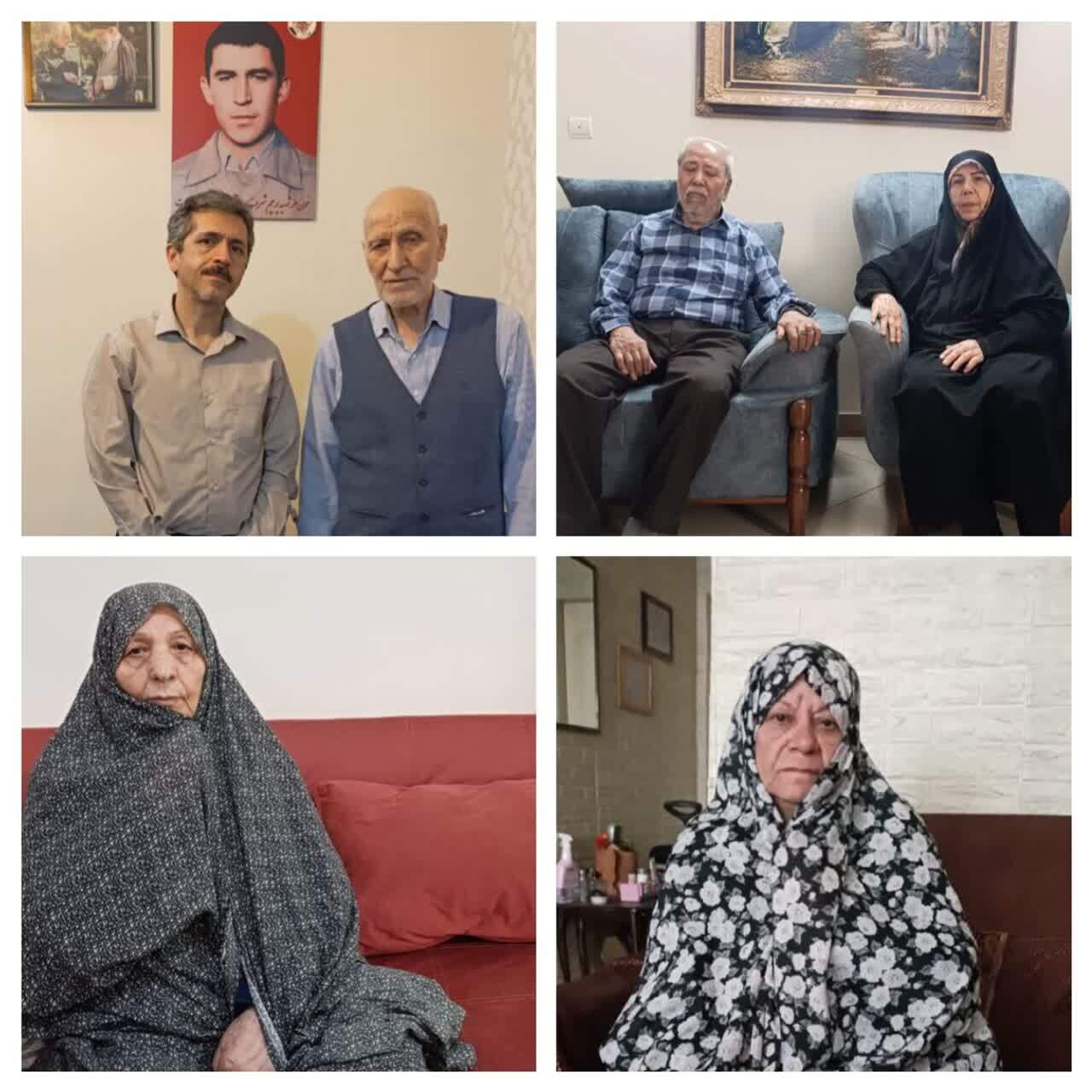 طرح دیدار و سپاس از خانواده‌های معزز ایثارگر انجام شد