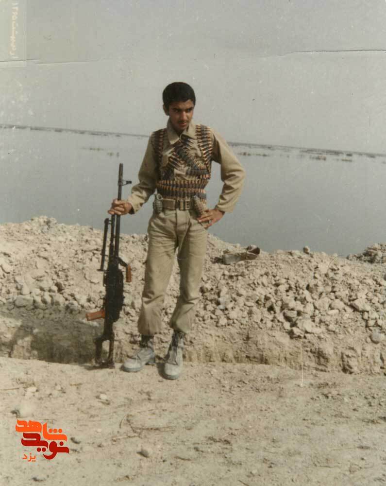 شهید حاجبی: چگونه سکوت کنم که دشمن به کشورم طمع کرده و قصد نابودیش را دارد