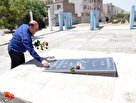 ادای احترام مدیرکل بنیاد شهید تهران به شهدای قیام خونین 15 خرداد