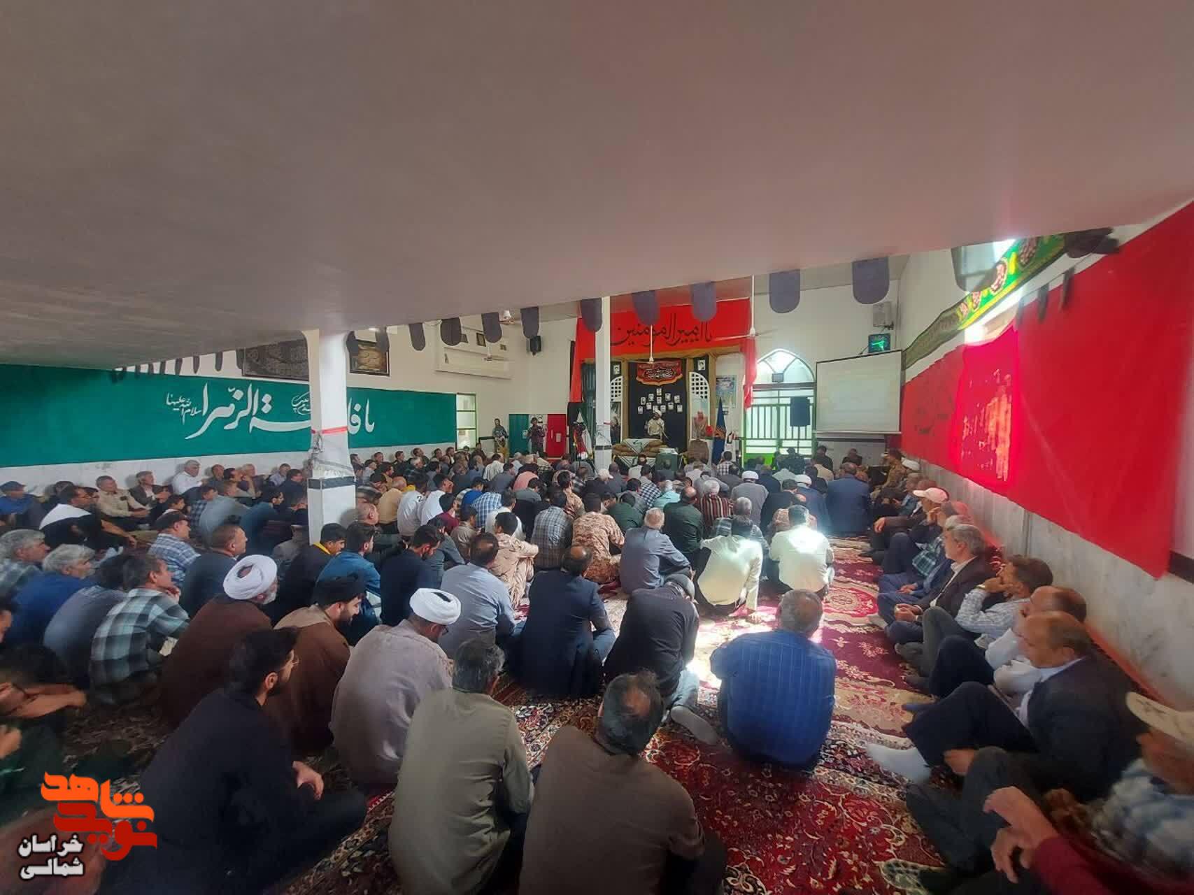 تصاویر/ یادواره شهدای روستا‌های چوکانلو و توپکانلو برگزار شد