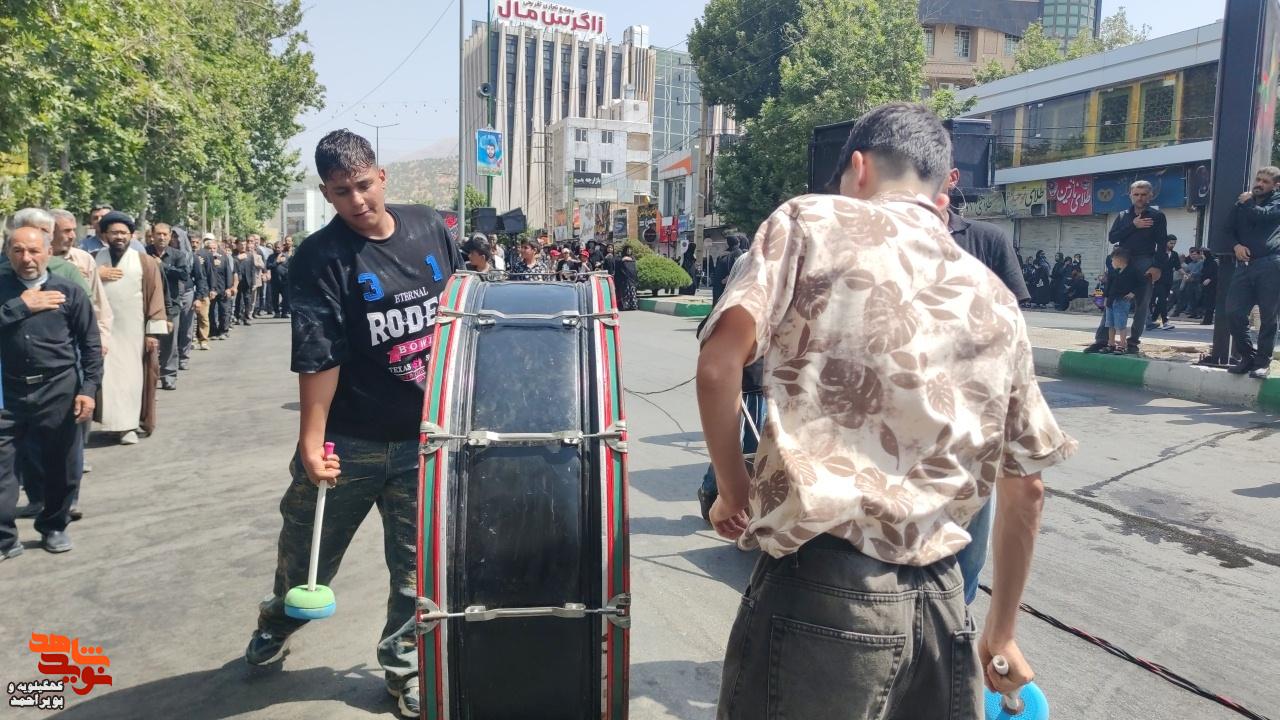 نوای «یا حسین» در یاسوج طنین‌انداز شد