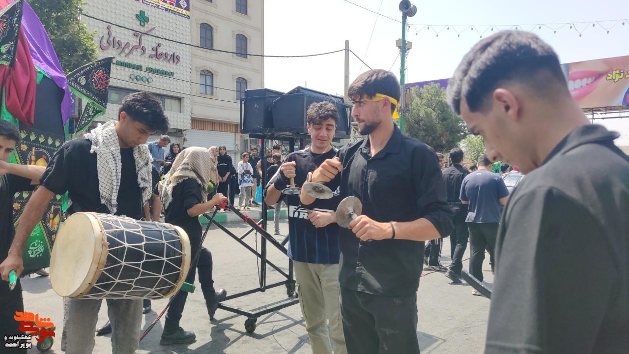 نوای «یا حسین» در یاسوج طنین‌انداز شد
