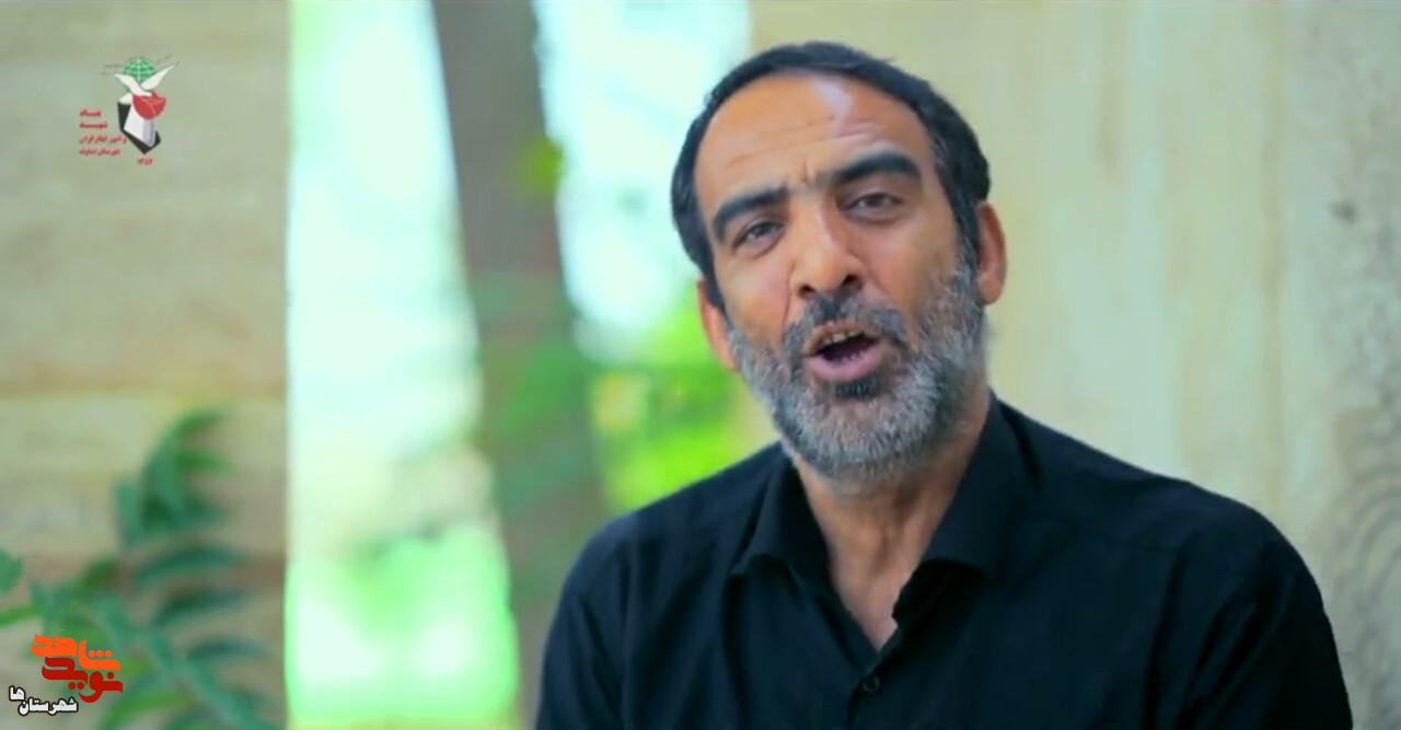 همسرم با لباس پاسداری شهید شد