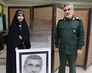 سفارش شهید «حاجی زاده» به یک دانش آموز
