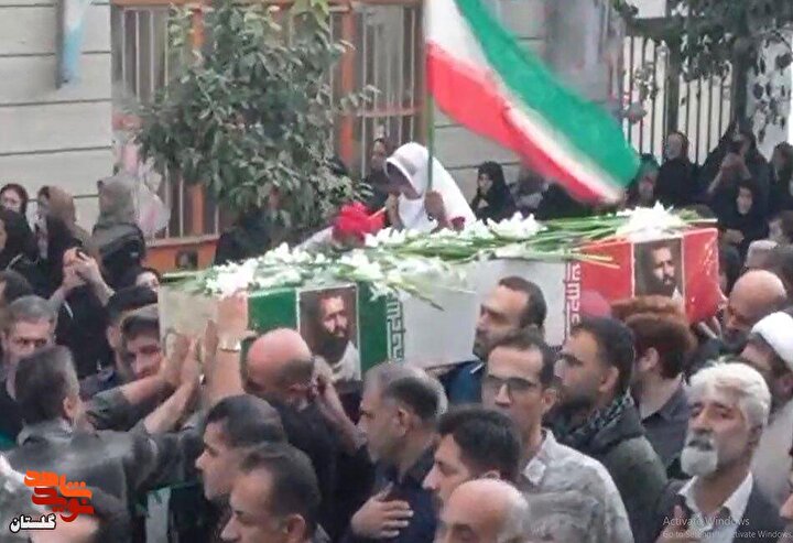 کلیپ / آئین استقبال پیکر سردار شهید «محمد هاشم سلطانی» در گرگان