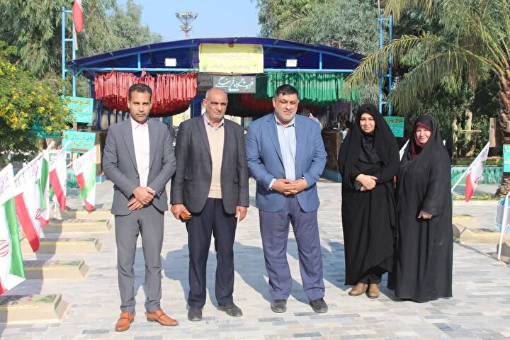 یادمان شهدای هویزه به نام و یاد شهدای غریب در اسارت مزین می‌شود