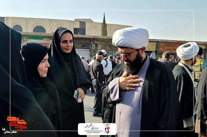 گزارش تصویری| تشییع با شکوه مادر شهیدان مظفر