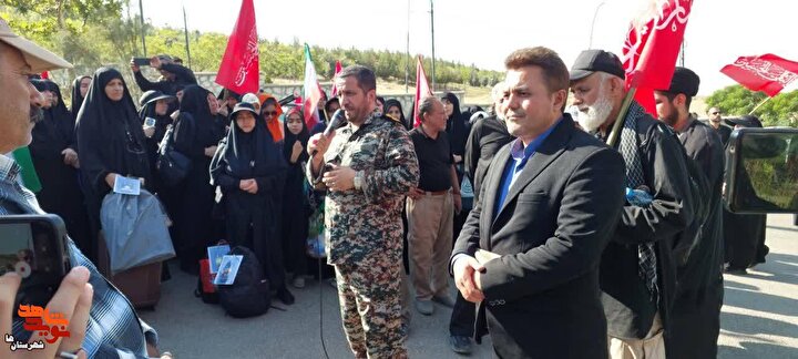 اعزام کاروان ۶۰۰ نفره زائران حسینی از پردیس به کربلای معلی