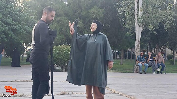 تئاتر خیابانی «تی اس ۵۰» در ایام هفته دولت به روایت تصویر