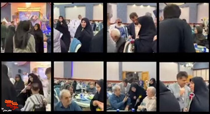 کلیپ ۲| ضیافت خانوادگی جانبازان هفتاد درصد شهرستان‌های استان تهران