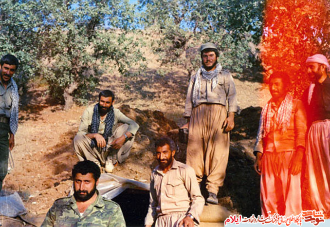  رزمندگان در مناطق مختلف عملیاتی استان ایلام در دوران دفاع مقدس