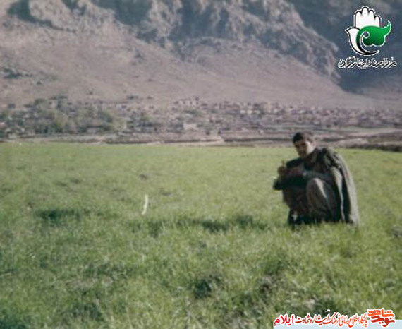 تکاور شهید احمد شریف زادی از شهدای استان ایلام