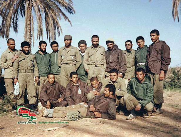 شهید غلامرضا کاووسی قهفرخی، شهدا و همرزمان شهید