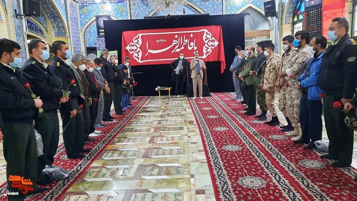 تجدید میثاق اقشار مختلف مردم با شهدای مقاومت - نهم دی‌ماه ۱۴۰۰ امامزاده یحیی (ع) شهرستان سمنان